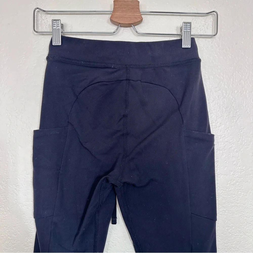 Alo Yoga 7/8 Checkpoint Drawstring Jogger in Black Size XXS
